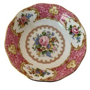 Vintage Royal Albert Bone China Lady Carlyle Dessert Fruit Bowl Made in England
